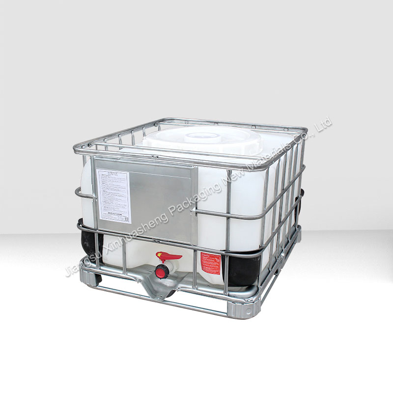 500L অনুভূমিক অতিরিক্ত পুরু IBC ট্যাঙ্ক